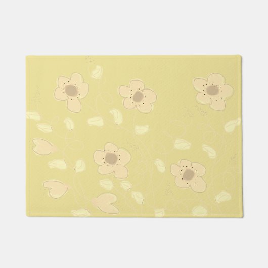 バターイエローマット ドアマット (正面)