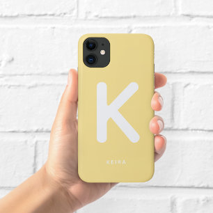 バターイエローモノグラムフォンケース iPhone 11 ケース
