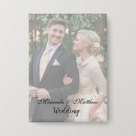 バターイエローローズブーケ結婚の写真 缶バッジ