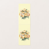 バターイエローローズ結婚のフォトテーブル番号 (内部フラット)