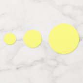 バターイエロー コンフェッティ (正面)