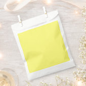 バターイエロー フェイバーバッグ (クリップ留めされた状態)