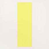 バターイエロー ヨガマット (裏面)