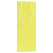 バターイエロー ワインギフトバッグ (裏面)