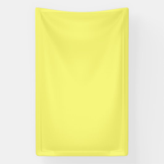 バターイエロー 横断幕 (縦)