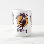 バターカップをサドルアップ コーヒーマグカップ (中央)