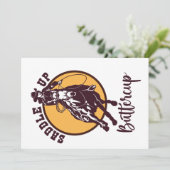 バターカップをサドルアップ 招待状 (スタンド正面)