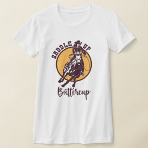バターカップをサドルアップ Tシャツ