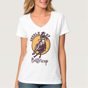 バターカップをサドルアップ Tシャツ