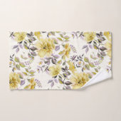 バターカップイエローワイルドバラズバスタオル バスタオルセット (ハンドタオル)