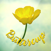 バターカップカスタマイズデカールバターカップウィンドウの固定 ウィンドウサイン (シート3)