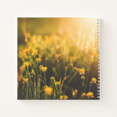 バターカップサンダウン ノートブック (裏面)