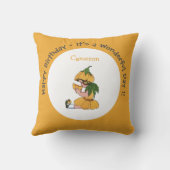 バターカップチャイルドフラワーお洒落パーティーコレクション クッション (裏面)