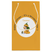 バターカップチャイルドフラワーお洒落パーティーコレクション スモールペーパーバッグ (裏面)