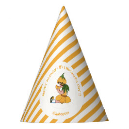 バターカップチャイルドフラワーお洒落パーティーコレクション パーティーハット