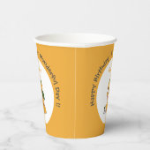 バターカップチャイルドフラワーお洒落パーティーコレクション 紙コップ (右)