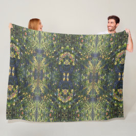 バターカップデイドリーム回折 フリースブランケット