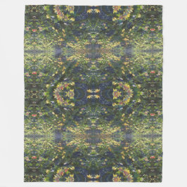 バターカップデイドリーム回折 フリースブランケット