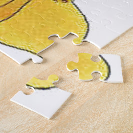 バターカップフラワーチャイルドおもしろいキュート小さな女の子 ジグソーパズル