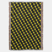 バターカップブランケットイエローバターカップブランケット スローブランケット (正面縦)