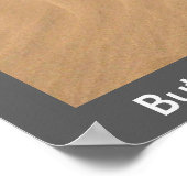 バターカップ砂丘 ポスター (角)