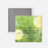 バターカップ磁石 マグネット (正面/裏面)