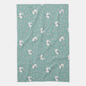 バターカップ花 キッチンタオル (縦)