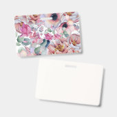 バターカップ花 バッジ (正面＆裏面)