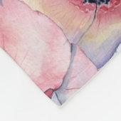 バターカップ花 フリースブランケット (角)