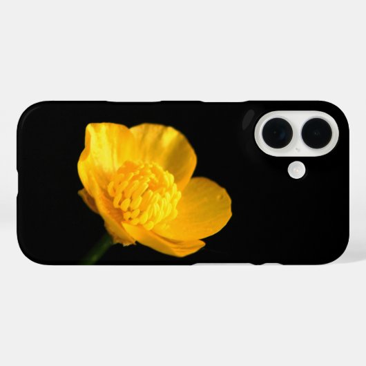バターカップ花iphcnm Case-Mate iPhoneケース (裏面 (横))