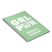 バターカップ:ガールパワー ノートブック (右側)