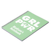 バターカップ:ガールパワー ノートブック (左側)