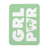 バターカップ：ガールパワー マグネット (縦)