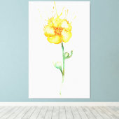 バターカップ キャンバスプリント (インサイチュ (ウッドフロア))