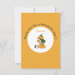 バターカップ・チャイルド・ワイモジカル・フラワー・パーティ・コレクション サンキューカード