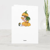 バターカップ・チャイルド・ワンピース フラワー パーティー コレクション サンキューカード (裏面)