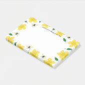 バターカップ&ビーツ – 名前をカスタムする ポストイット (アングル)