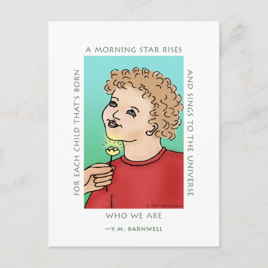 バターカップ ポストカード (正面)