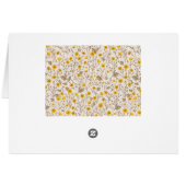 バターカップ、黄色と茶色 (裏面横)