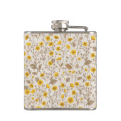 バターカップ、黄色と茶色 フラスク (裏面)