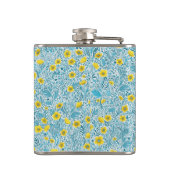 バターカップ，黄，青，白 フラスク (裏面)