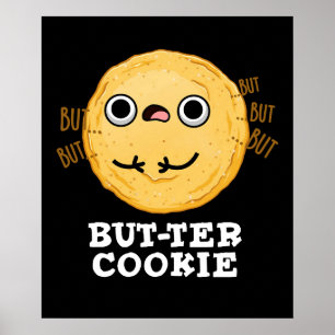 バタークッキーおもしろいフードプンダークBG ポスター
