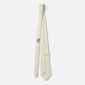 バタークリームフローラブーケ ネクタイ (裏面)