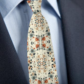 バタークリームフローラ ネクタイ