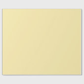 バタークリ無地のーム色 ラッピングペーパー (フラット)