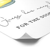 バターゲーム数キスブライダルシャワー ポスター (角)