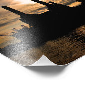 バターシーパワーステーションリバーテムズロンドン フォトプリント            (角)