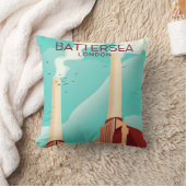 バターシーロンドン クッション (ブランケット)