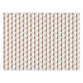 バタースコッチクリームパイスライスベーキング食品 テーブルクロス (正面(横))