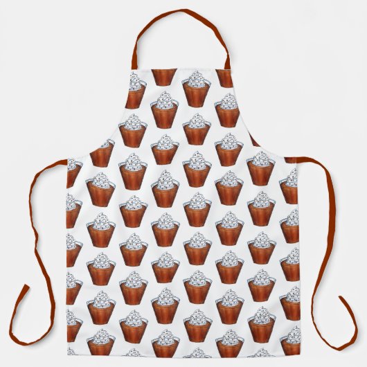 バタースコッチプディングホイップクリーム南食品 エプロン (正面)